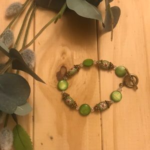 VINTAGE GREEN BRACELET ♡